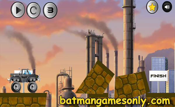 Batman Road Work: game scene level 3 image of Batman Road Work: game scene level 3